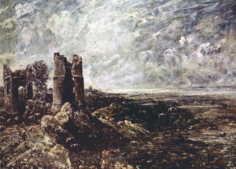 John Constable Hadleight Castle Norge oil painting art
